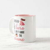 彼女は英雄が必要だったので// ツートーンマグカップ (正面左)