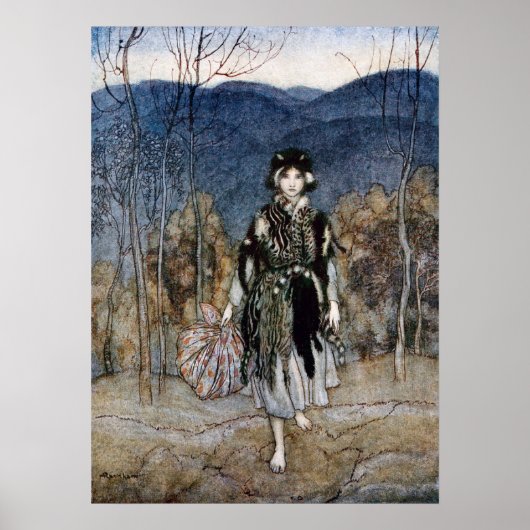 彼女は行き来して行き,行き来した ポスター (正面)