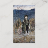 彼女は行き、行き、そして行きました 名刺 (裏面)