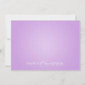 彼女は言ったYes|ブライダルシャワー 招待状 (裏面)