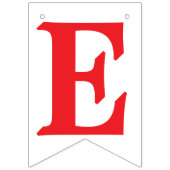 彼女は言ったYES、赤い文字 – ダイヤモンドリングや輪、ハート+矢印 バンティングフラッグ (第3の旗)