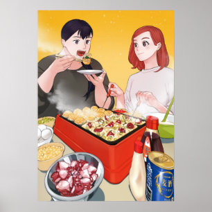 彼女は調理師が好きで、彼女はプロモが食べ好き ポスター