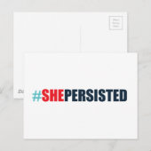 #彼女は諦めなかった ポストカード (正面/裏面)