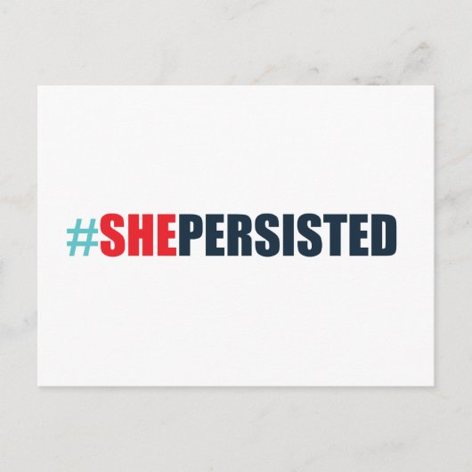 #彼女は諦めなかった ポストカード (正面)