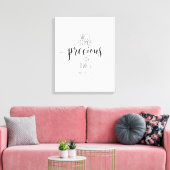 彼女は諺の31:10大切よりもはるかに多い キャンバスプリント (インサイチュ (リビング))