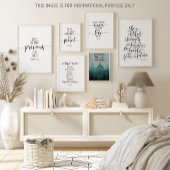 彼女は諺の31:10大切よりもはるかに多い ポスター