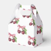 彼女は赤ちゃんシャワーのさくらんぼである フェイバーボックス (正面サイド)