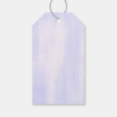 彼女は赤ちゃんシャワーポップ・アートのギフトラベルに行く ギフトタグ (裏面)