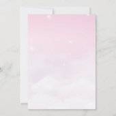 彼女は赤ちゃんシャワーポップ・アートの招待状のポップスの準備ができている 招待状 (裏面)