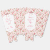 彼女は赤ちゃんポップ・アートのシャワーのポップコーンをフローラに弓を引く フェイバーボックス (見開き)