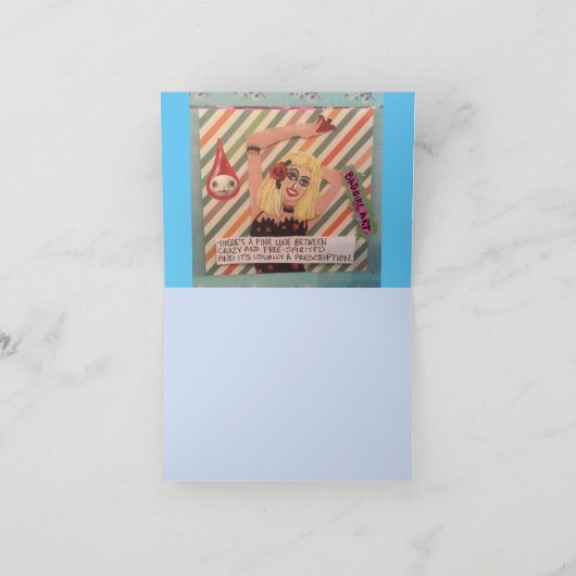 彼女は踵を蹴るのが好きだった。 カード (内部)