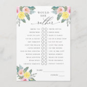 彼女は輝くブライダル ゲームを好むか エンクロージャーカード (正面)