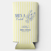 彼女は逸材 シーステッド ウェディング シャワー スリム缶クーラー (裏面)