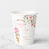 彼女は酒に酔っぱらわれている 紙コップ (正面)