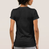 彼女は金髪で薄すぎる!彼女の頭を離れろ! Tシャツ (裏面)