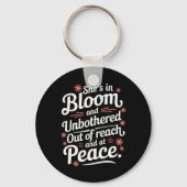 彼女は開花で手の届かない所や キーホルダー (正面)