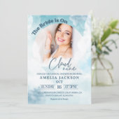 彼女は雲に乗っている9エレガントブライダルシャワードリーミー 招待状 (スタンド正面)