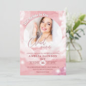 彼女は雲に乗っている9エレガントブライダルシャワー夢 招待状 (スタンド正面)