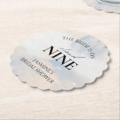 彼女は雲に乗っている9ブライダルシャワーデコードリーミーパステル ペーパーコースター (アングル)