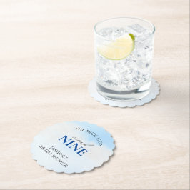 彼女は雲に乗っている9ブライダルシャワーデコードリーミーパステル ペーパーコースター