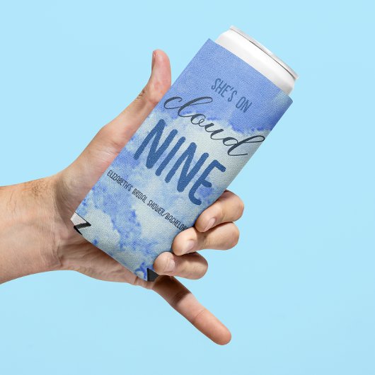 彼女は雲の上にいる！ ブライダルシャワー/バチェロレッテ スリム缶クーラー