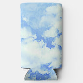 彼女は雲の上にいる！ ブライダルシャワー/バチェロレッテ スリム缶クーラー (裏面)