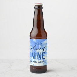 彼女は雲の上にいる！ ブライダルシャワー/バチェロレッテ ビールラベル