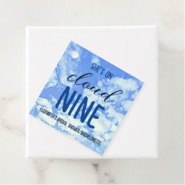 彼女は雲の上にいる！ ブライダルシャワー/バチェロレッテ フェイバータグ