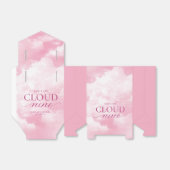 彼女は雲の上のピンクの結婚前のお祝い フェイバーボックス (折り畳みなし)