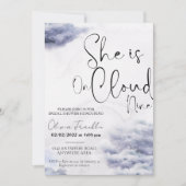 彼女は雲九のブライダルシャワーだ 招待状 (正面)