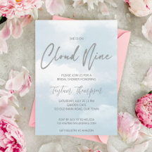 彼女は雲九のブライダルシャワーだ