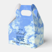 彼女は雲9に乗っている！ブライダルシャワー/バチェロレッテ フェイバーボックス (正面サイド)