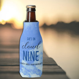 彼女は雲9に乗っている！ブライダルシャワー/バチェロレッテ ボトルクーラー