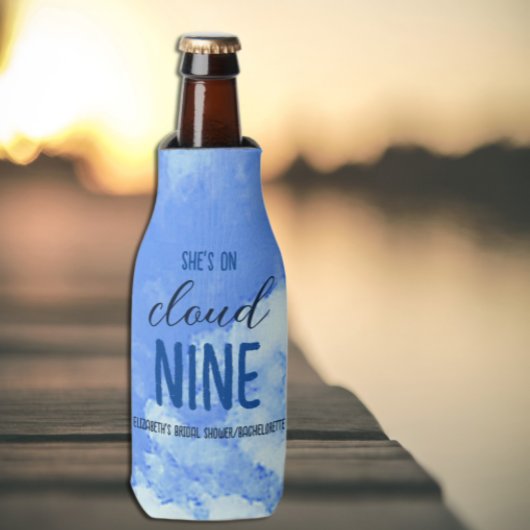 彼女は雲9に乗っている！ブライダルシャワー/バチェロレッテ ボトルクーラー