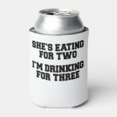 彼女は食べ私が3のために飲んでいる2人の為に 缶クーラー (缶正面)
