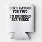 彼女は食べ私が3のために飲んでいる2人の為に 缶クーラー (裏面)