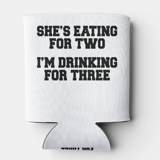 彼女は食べ私が3のために飲んでいる2人の為に 缶クーラー (裏面)