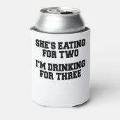 彼女は食べ私が3のために飲んでいる2人の為に 缶クーラー (缶裏面)