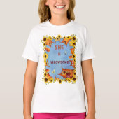 彼女は馬鹿だ! Tシャツ (正面)