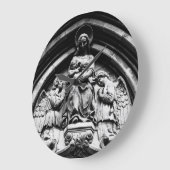 彼女は高い所で待っている ラージ壁時計 (傾斜)