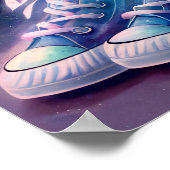 彼女は魔法・スニーカーを着ていた ポスター (角)