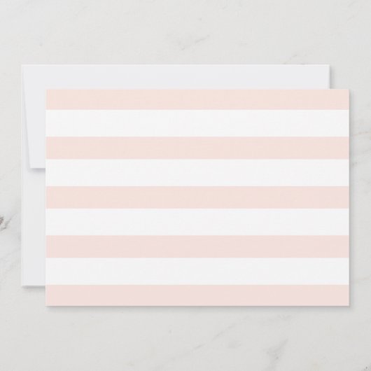 彼女は|の誕生の発表ここにいます 案内状 (裏面)