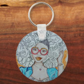 彼女は… キーホルダー (正面)