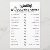 彼女は?ゲームおもしろいブライダルシャワーゲーム (正面)