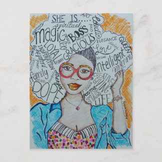 彼女は… ポストカード