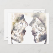 彼女は ポストカード (正面/裏面)