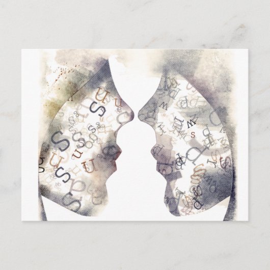 彼女は ポストカード (正面)