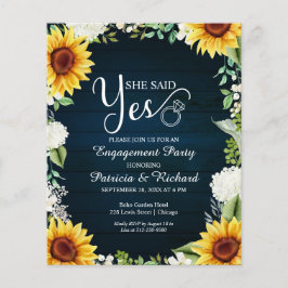 彼女は「予算内でいいよ」と言ったけど Engagement Party + 招待状