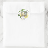 彼女は、彼女のメインのスクイーズレモンブライダルシャワーを見つけた ラウンドシール (バッグ)