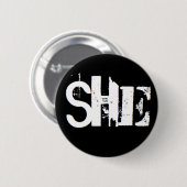 "彼女は"私の代名詞です 缶バッジ (正面&裏面)